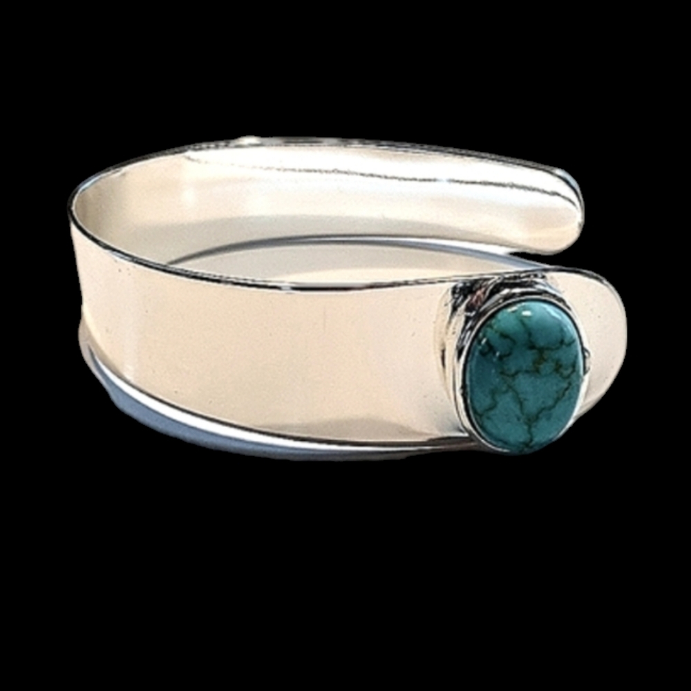 Turquoise cuff bracelet